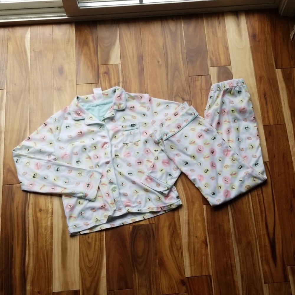 Pj outfit with sushi pattern